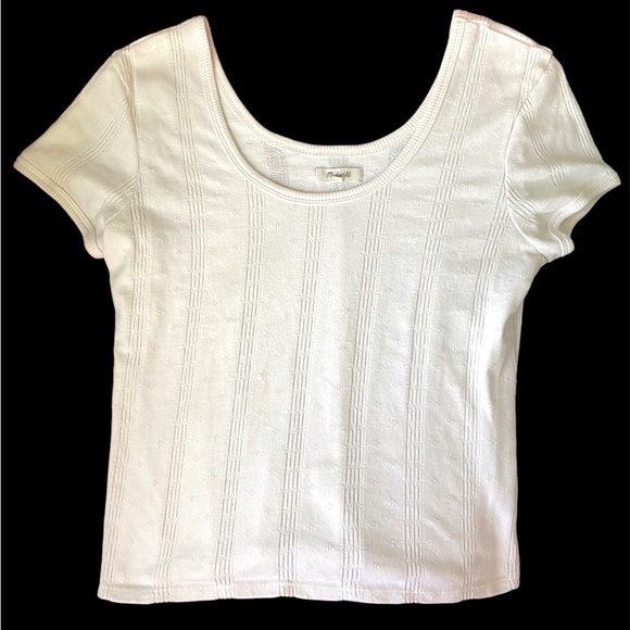 Madewell Tops - Madewell White Women’s Shirt Size Medium